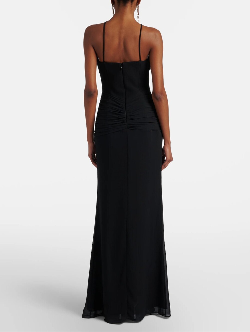 Rebecca Valance Astros Embellished Draped Gown **Current Season** - Picture 3 of 8